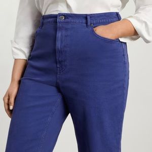 Everlane: the Way High Jean in deep lapis